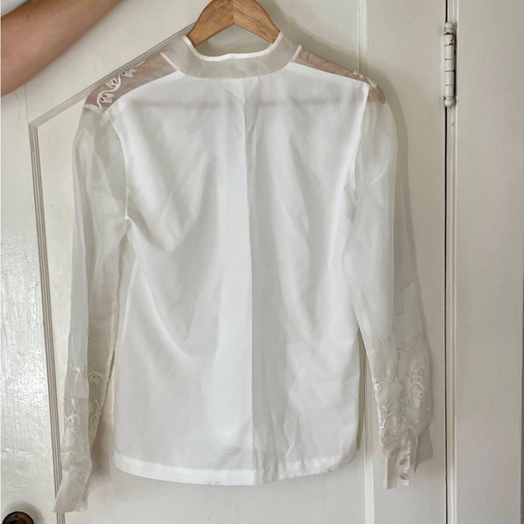 Vintage silk blouse - Picture 2 of 2